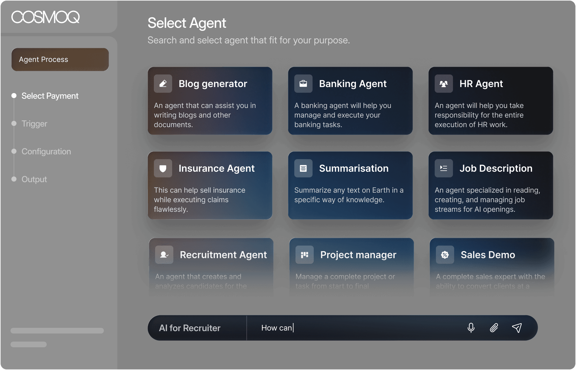 Vulpra Revenue interface